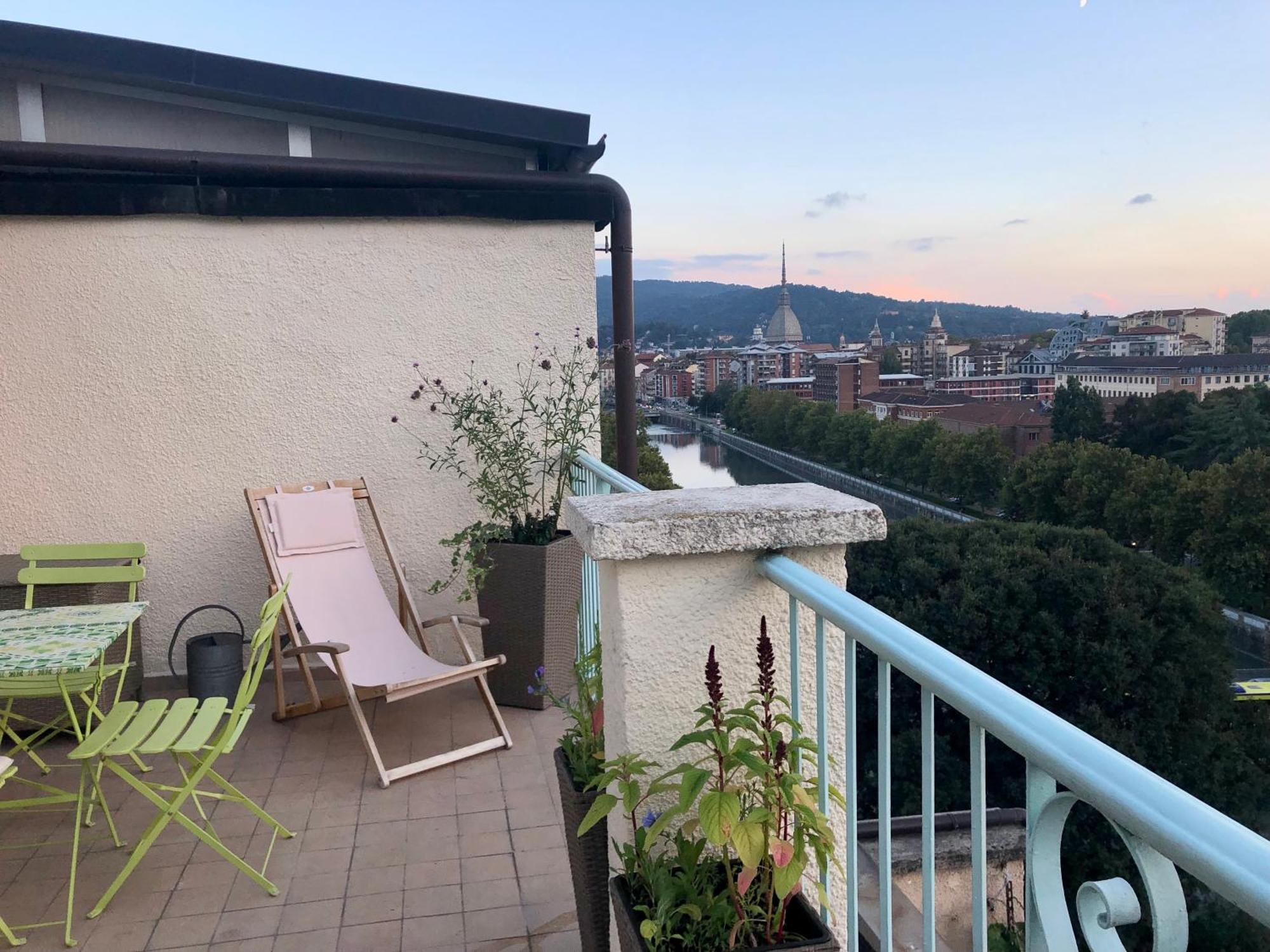 토리노 Attico Ellen Terrazza Con Vista 아파트 외부 사진