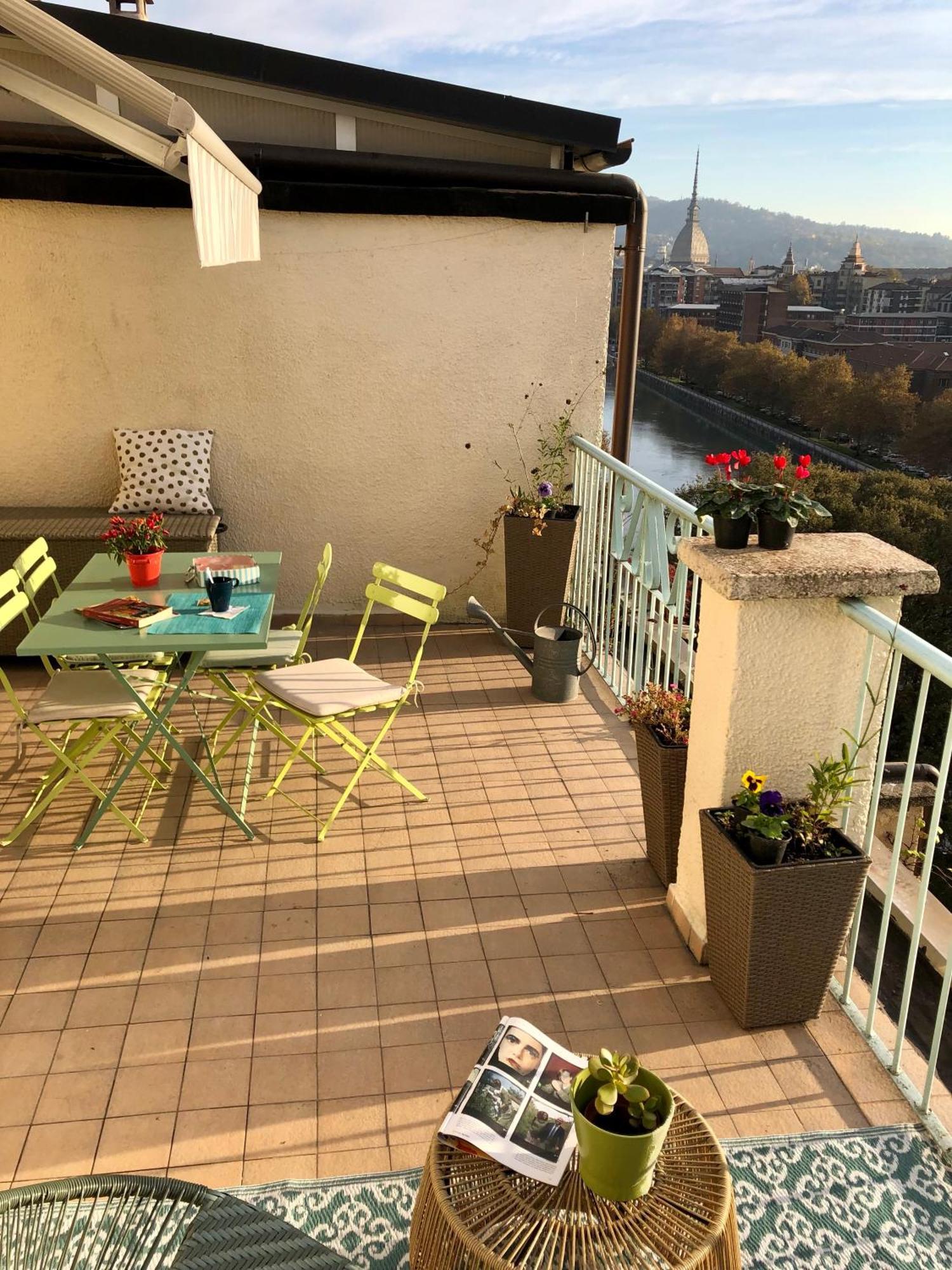 토리노 Attico Ellen Terrazza Con Vista 아파트 외부 사진
